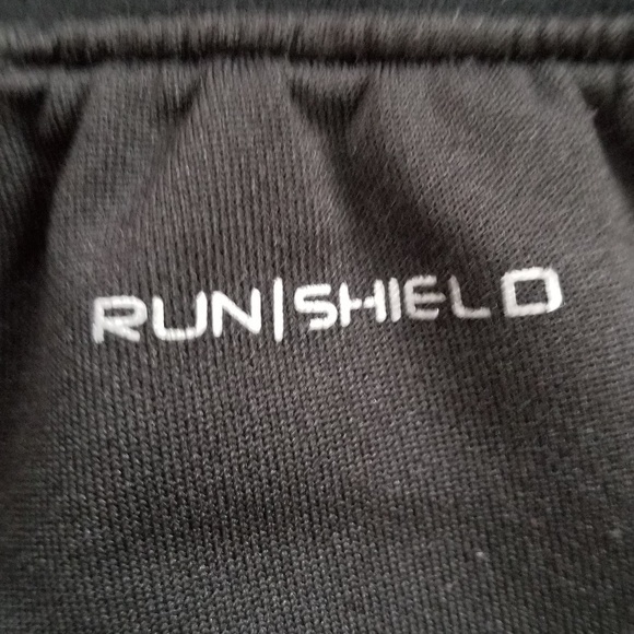 Saucony Women's Black Reflective Flexshell Run Shield Lined Running Pants Sz. S - Picture 9 of 13